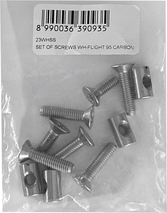 SET OF SCREWS WH-FLIGHT CARBON 95 Y23