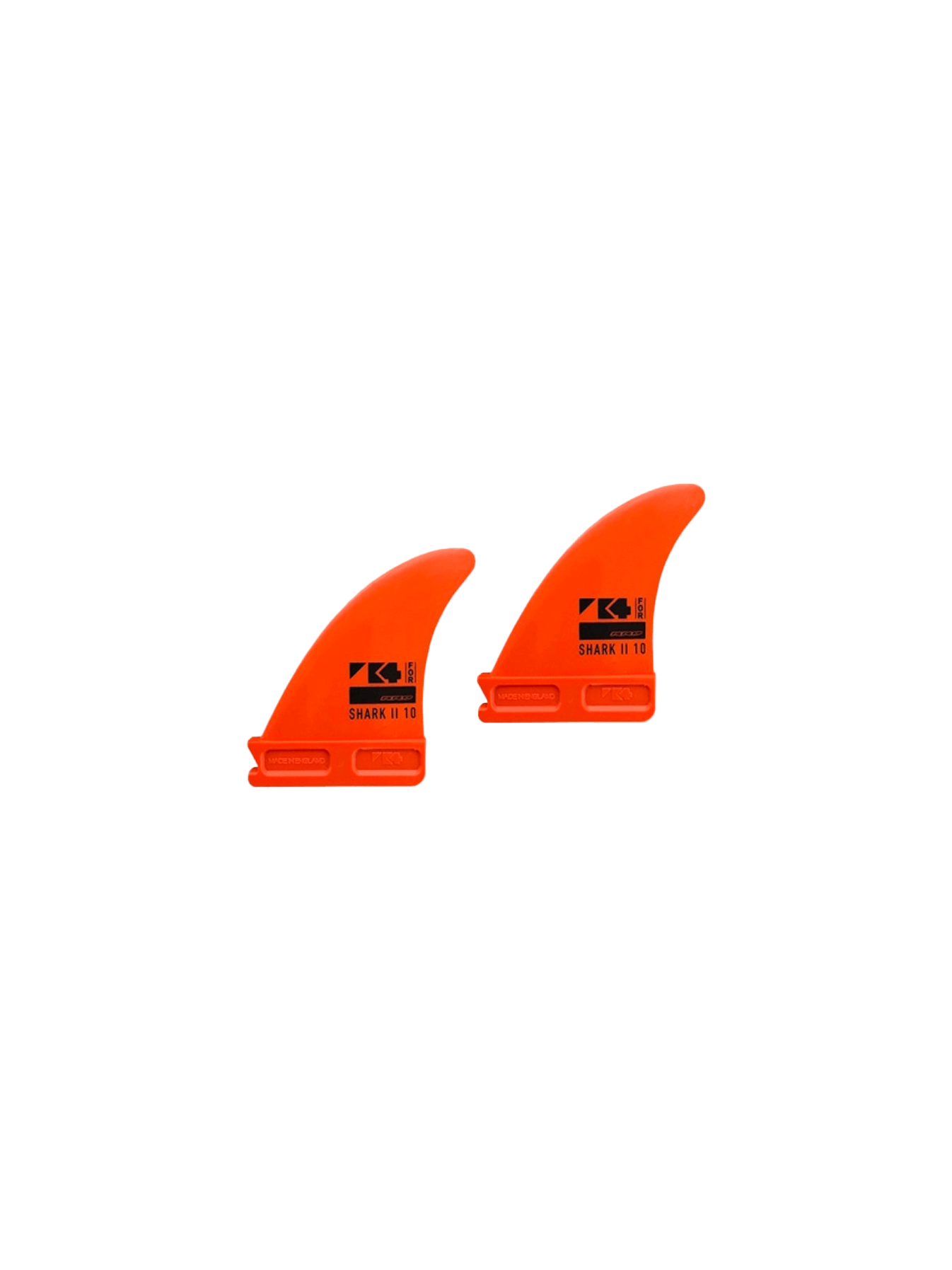 SHARK II 10 SIDE FIN SET SB