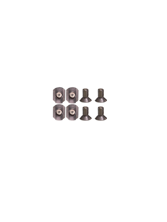 SET OF 4 SCREWS & BLIND T-NUTS M8 FOR AIR BELUGA